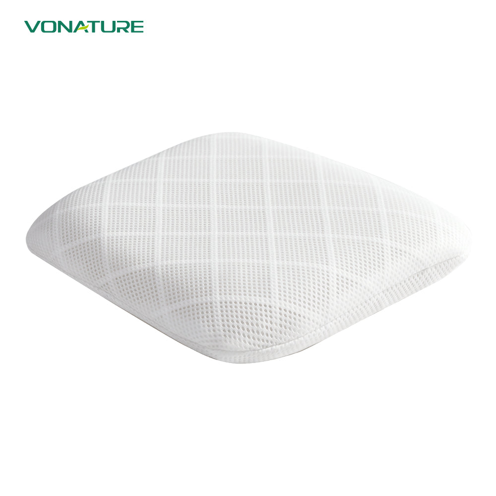 VONATURE Grid-Shaped Toddler Pillow